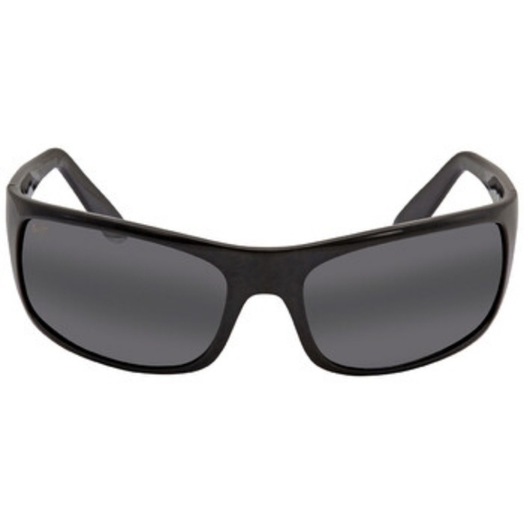 Maui Jim Peahi Neutral Grey Wrap Unisex Sunglasses main image 4